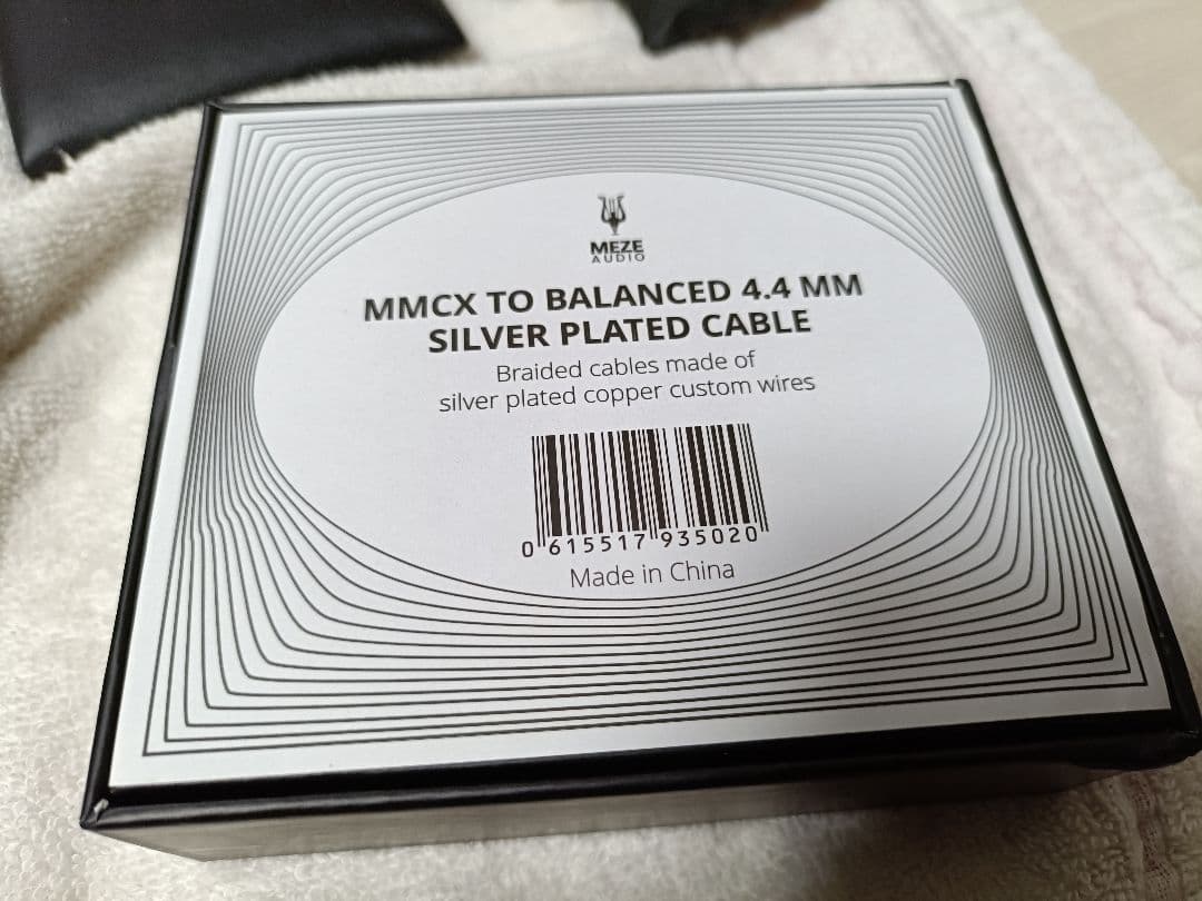 MEZE AUDIO ADVAR 有線イヤホン　純正バランスケーブルつき