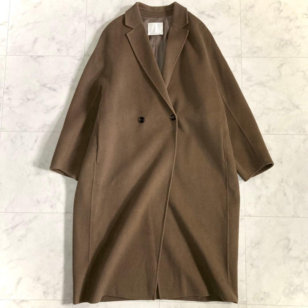 ガリャルダガランテ オーバーチェスターコート ブラウン ウール