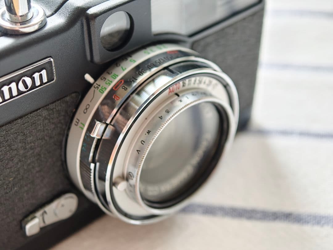 フィルムカメラ Canon demi EE17 30mm f1.7