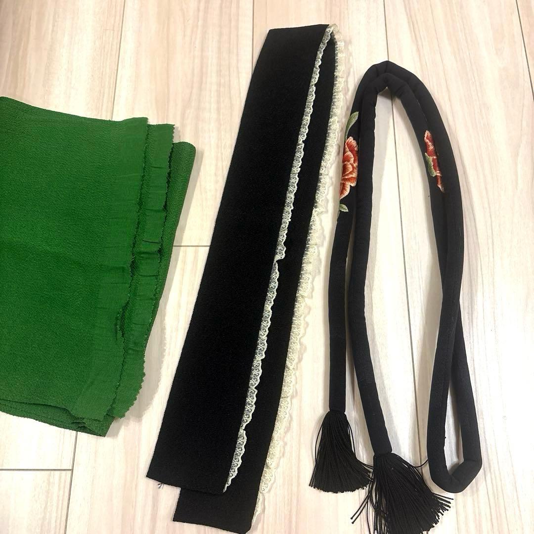 【今月で削除します】ふりふ　花柄振袖セット