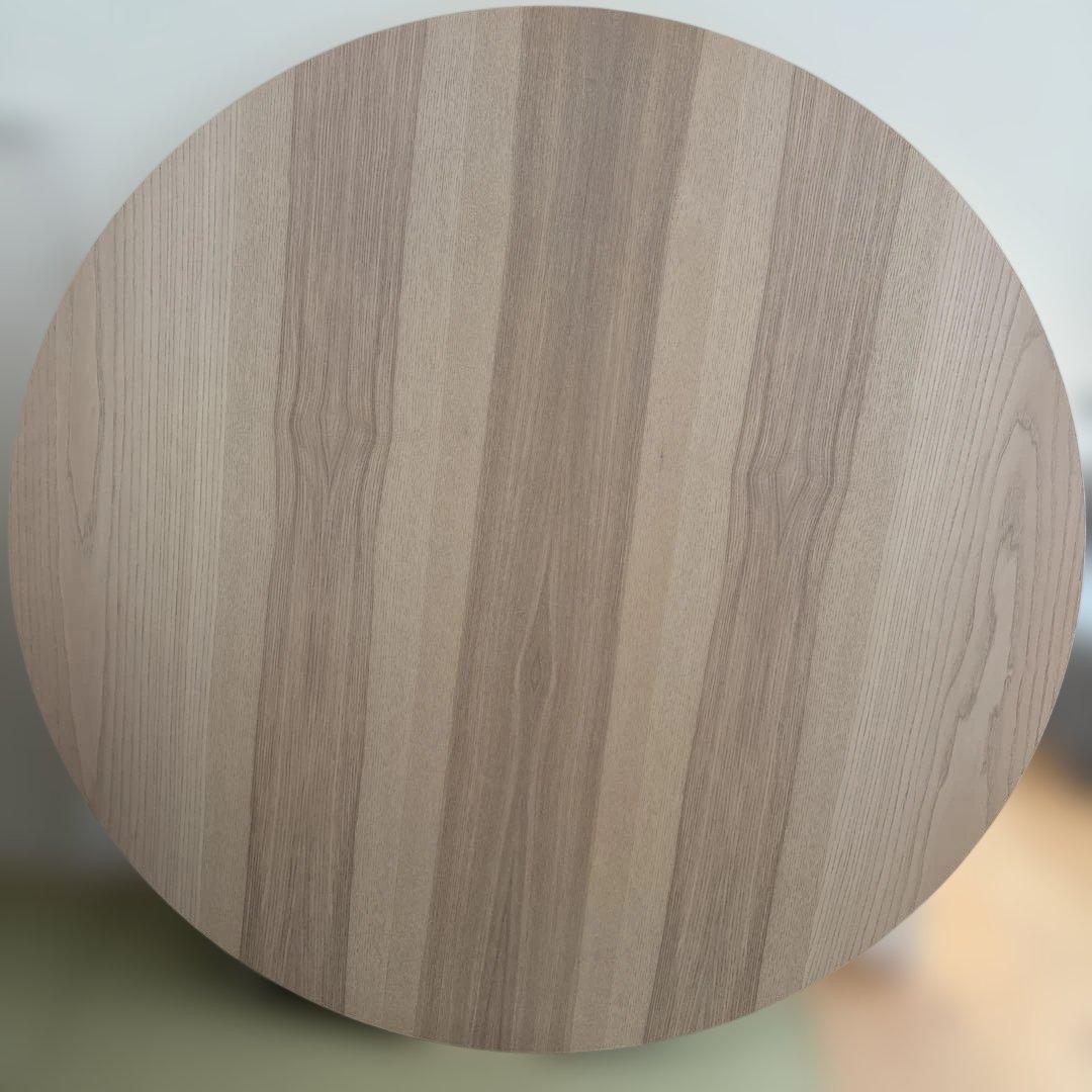 美品 IKEA リーサボー 丸テーブル ダイニングテーブル LISABO 105