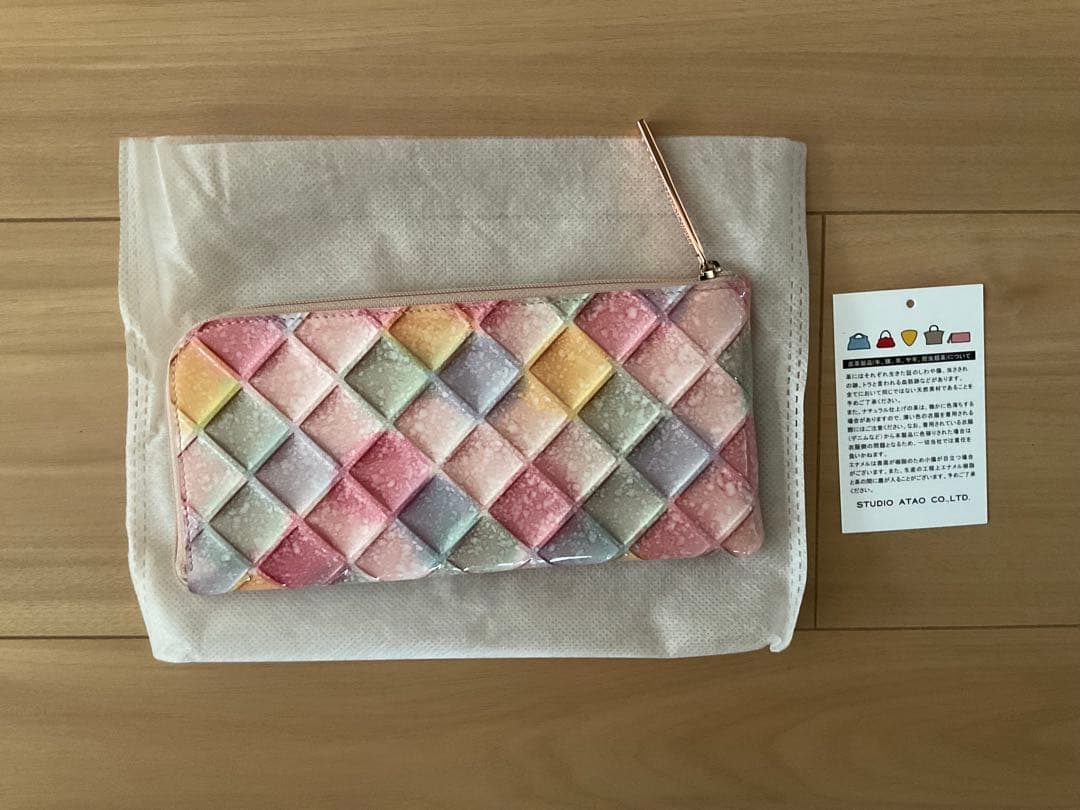 【値下げ相談可能】未使用品 アタオ リモ ブロックパーティ ゆめかわ色