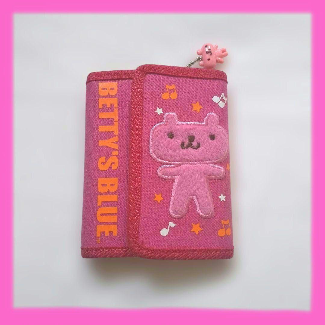 希少 BETTY'S BLUE システム手帳 シール付き メモ帳 ノート 6穴