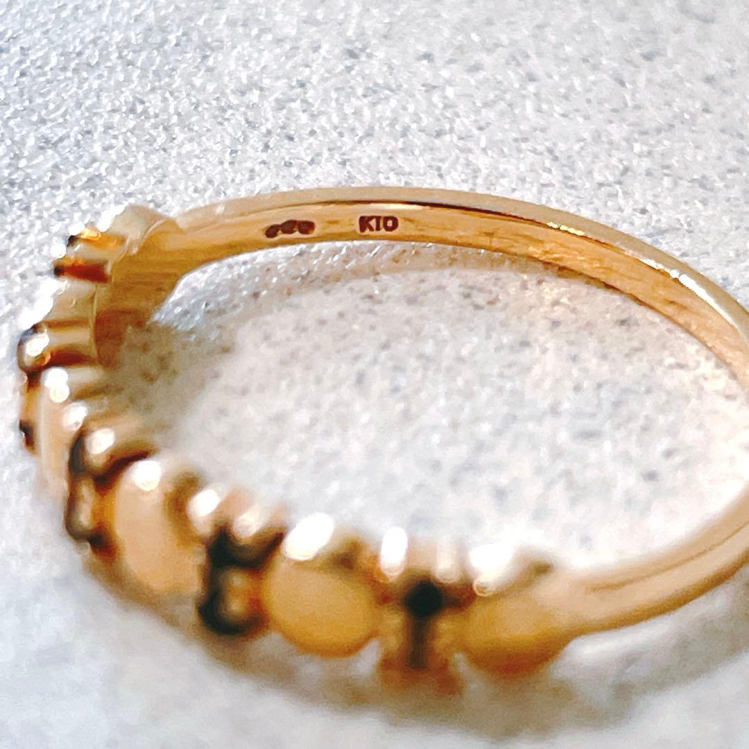 m*i様 美品 COCOSHNIK ココシュニック オニキスオーバルリング