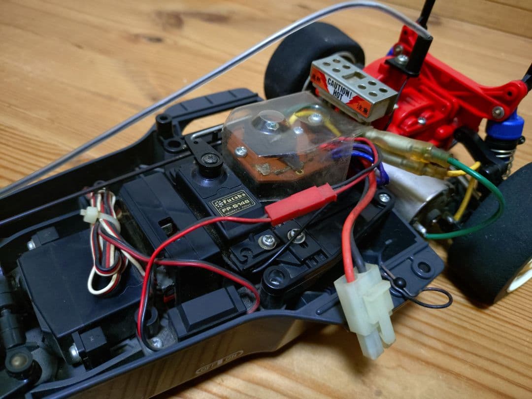 タミヤ　カルソニック　R32 スカイライン　ボディ　TA01　シャーシ　セット