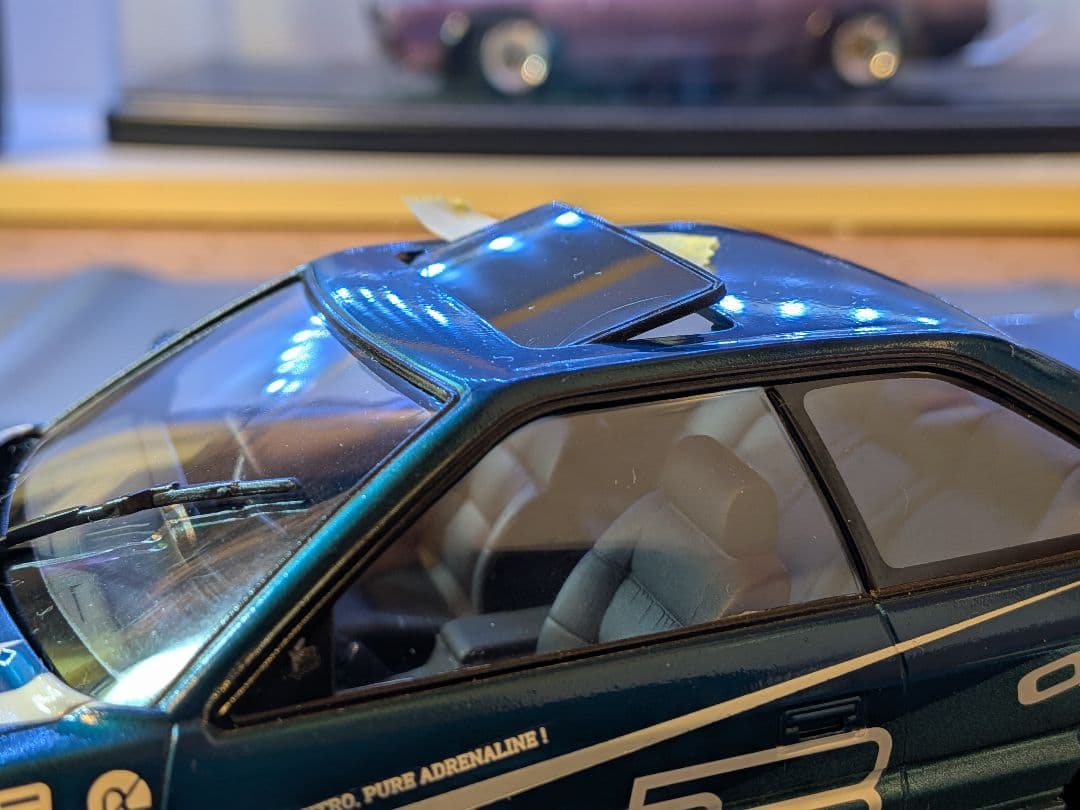 アオシマ 1/24 ザ・ハイソカー No.3 ニッサン F31レパードドリ車風