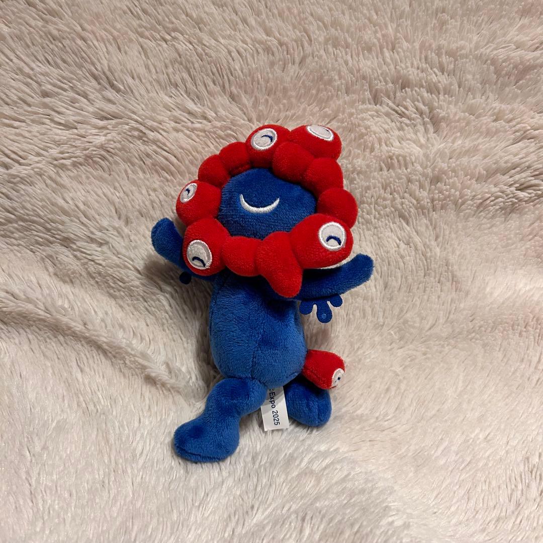 ミャクミャク にっこり スキップ マスコットキーホルダー