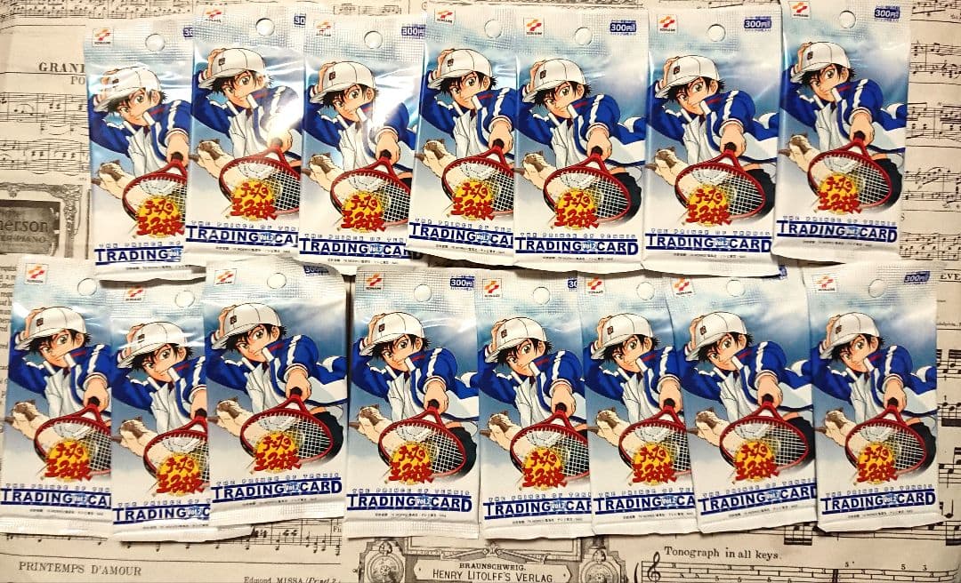 テニスの王子様　トレーディングカード未開封セット