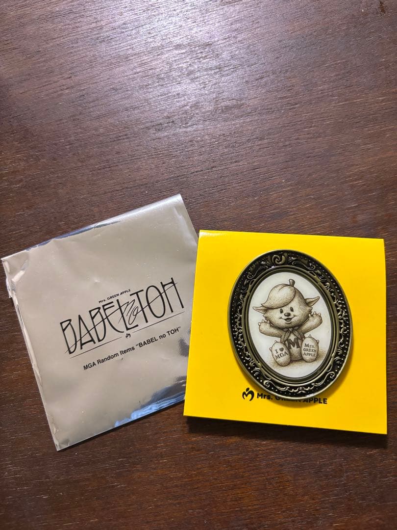 【非売品】スピードJAM'Sくじ　メメル　ピンバッジ ミセスグリーンアップル