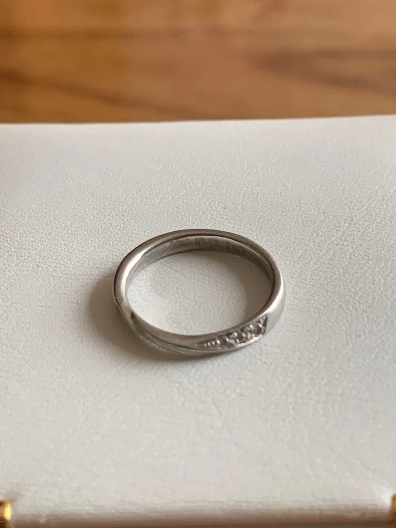 プラチナ900 リング 2個セット 14号　5号