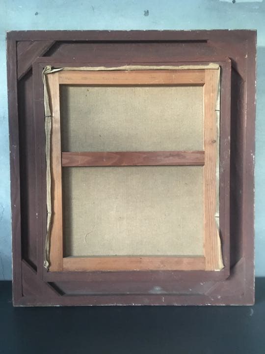 [原画] F10号 油絵 額付き 絵画