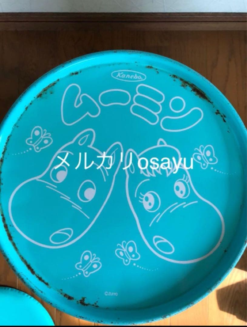 ムーミン 缶 スツール 昭和レトロ雑貨 激レア 希少