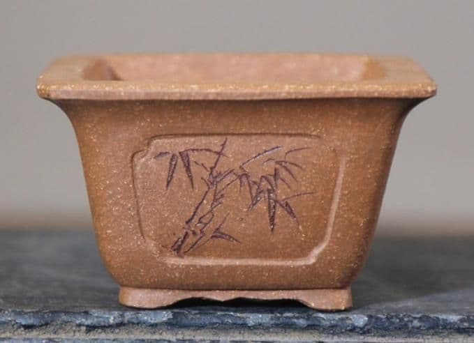 四方植木鉢 紫砂の鉢 盆栽鉢 植木鉢 小品盆栽鉢 大品盆栽鉢