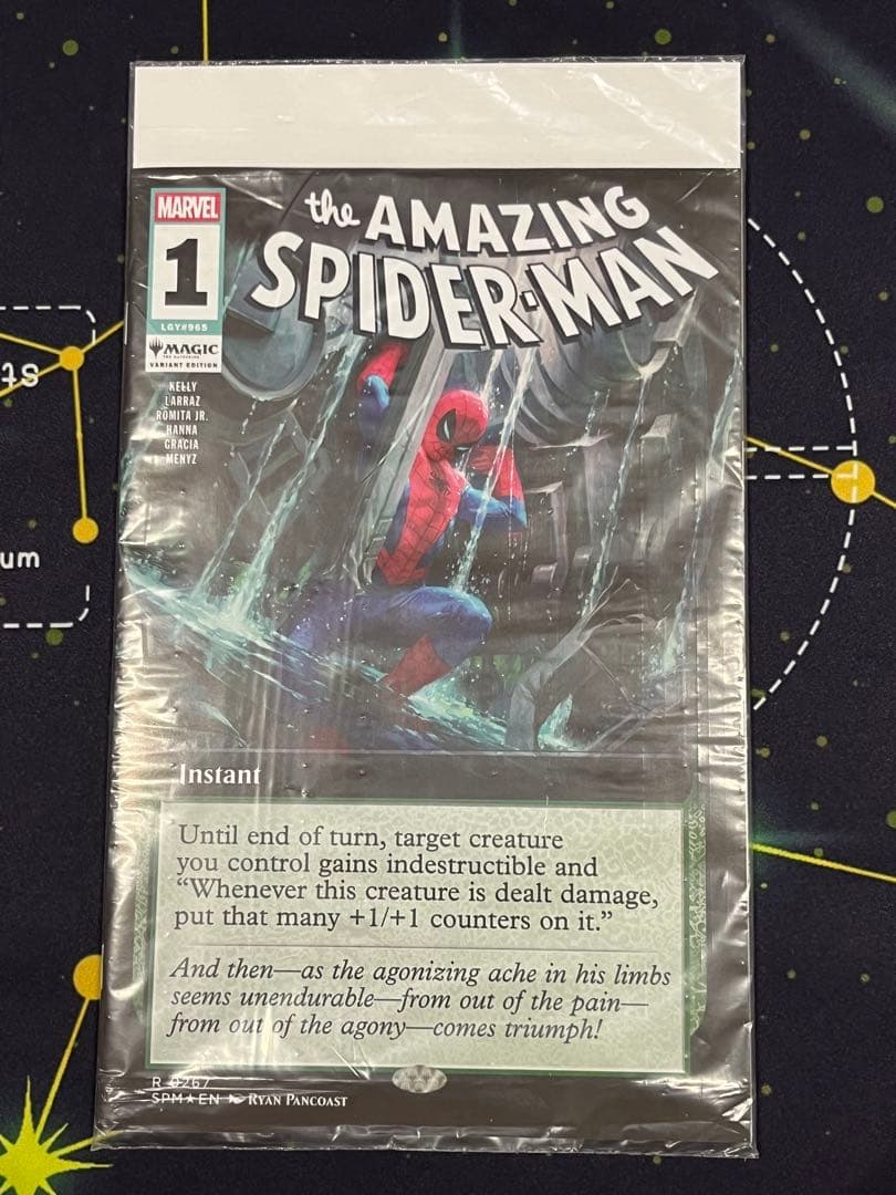 mtg スパイダーマン コラボ 限定 アメコミ