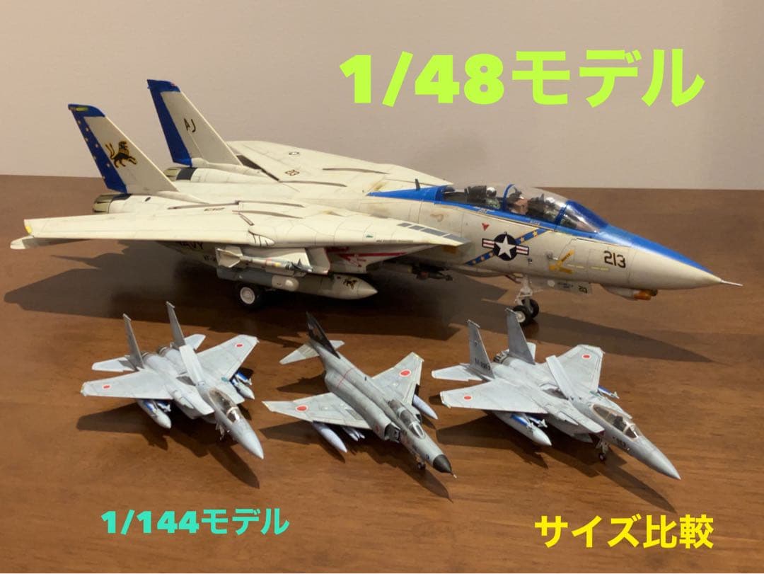F-15J/DJ イーグル & F-4EJ改ファントム 1/144