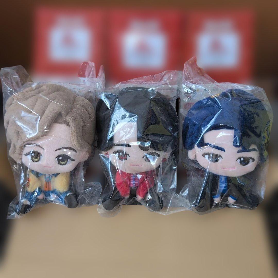 r*u様 ミセスグリーンアップル一番くじ　ぬいぐるみ　3種セット A賞　ローソン