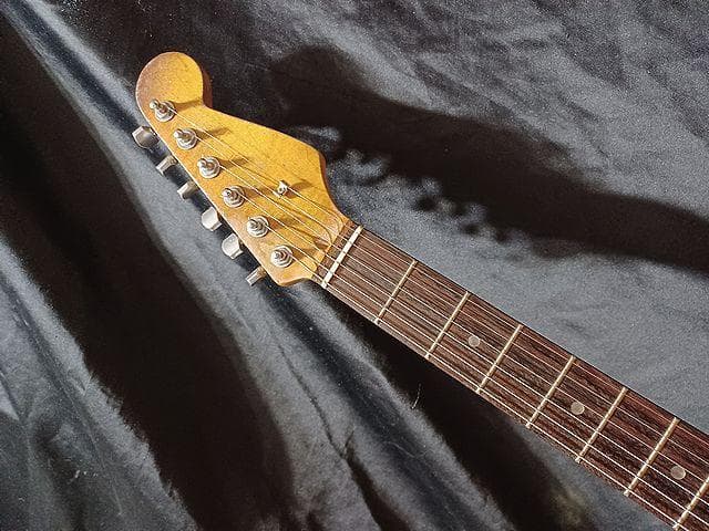 ギター Custom HardRelic Trans Blue Stratocaster