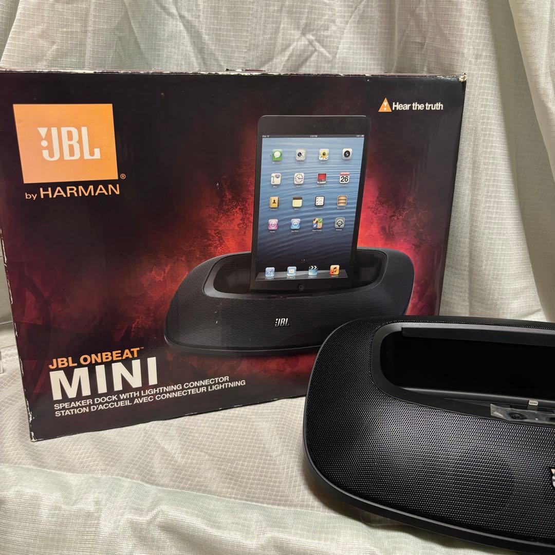 JBL ONBEAT MINI 極美品　iPhone iPad iPod 黒