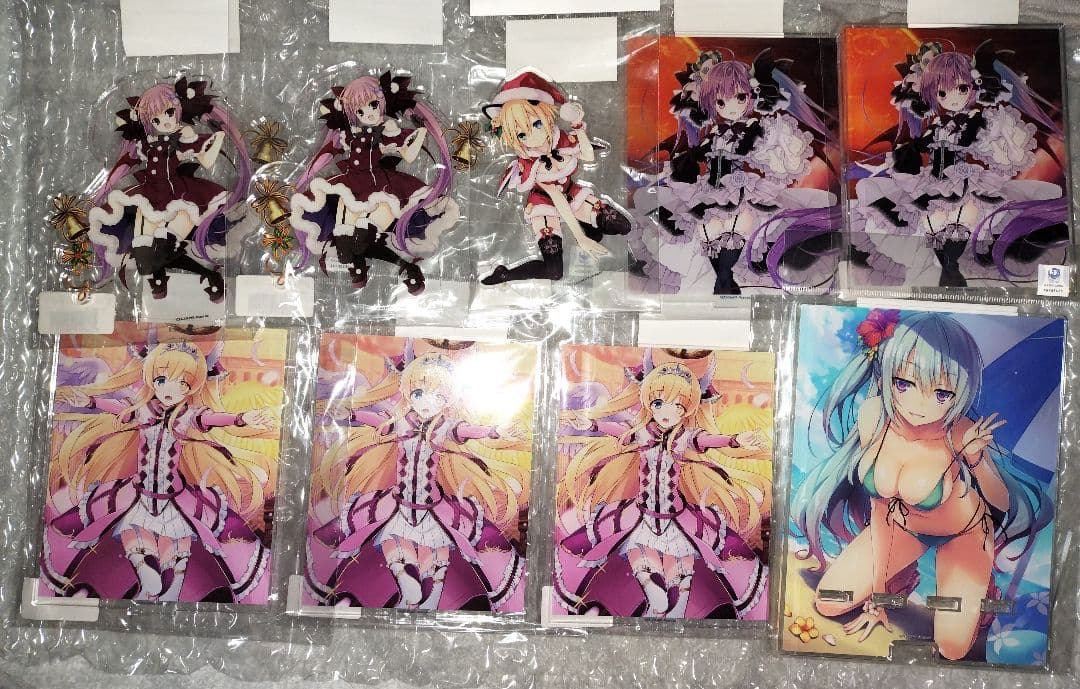 【eeoくじ】「アンジュ・リリンク」第一弾、第二弾セットのB賞〜E賞のセット