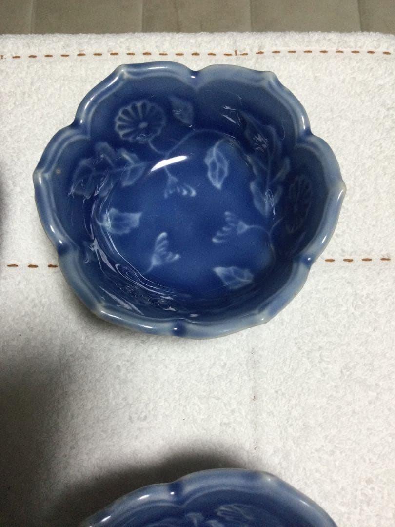 瑠璃釉　小鉢　5個セット　伊万里?