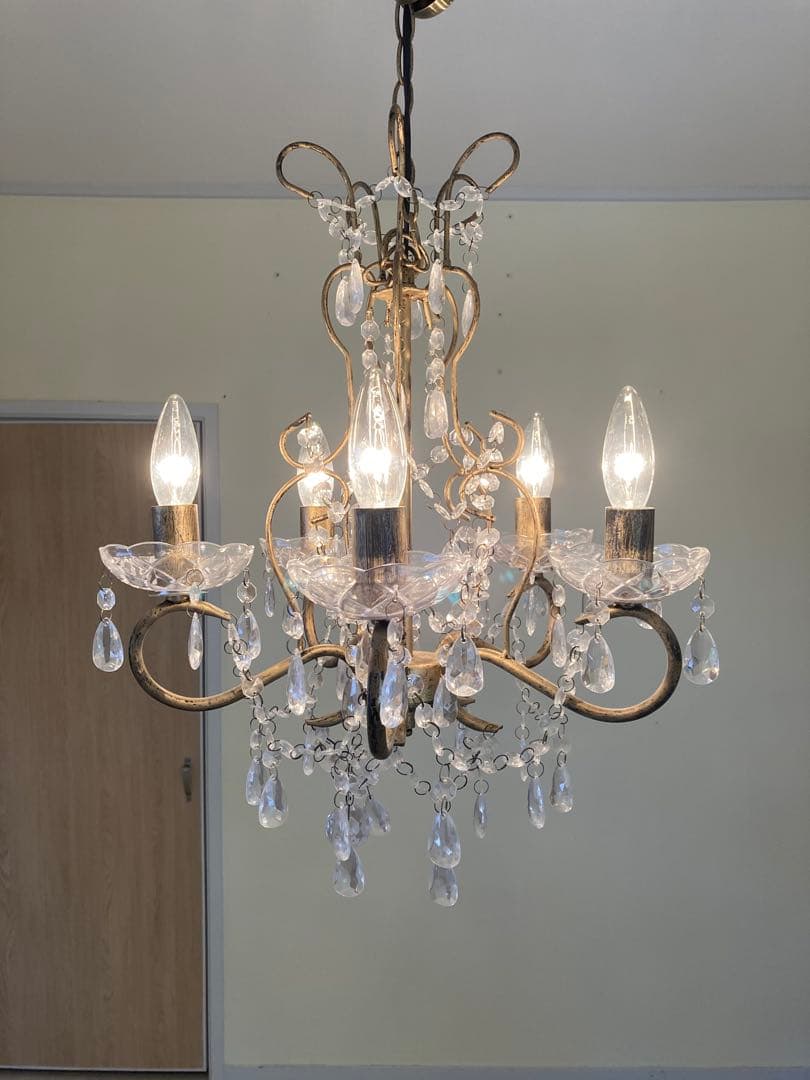 ビンテージ風シャンデリア