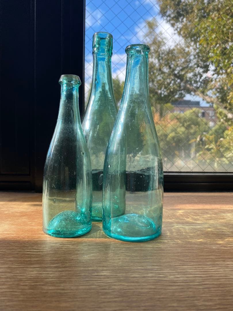 ラムネ瓶3種