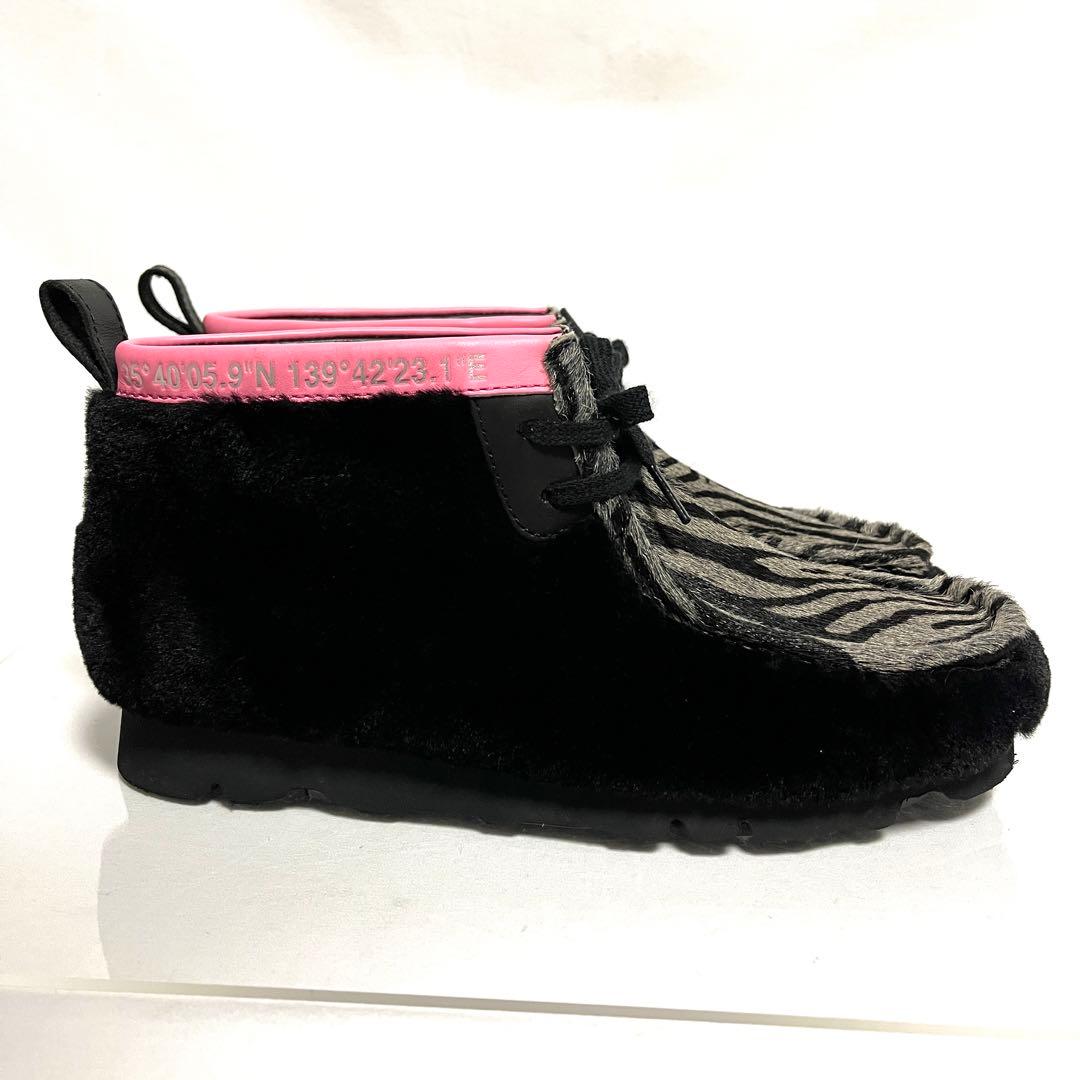 ★美品★CLARKS×atmos クラークス　アトモス★ワラビーブーツ★26.5