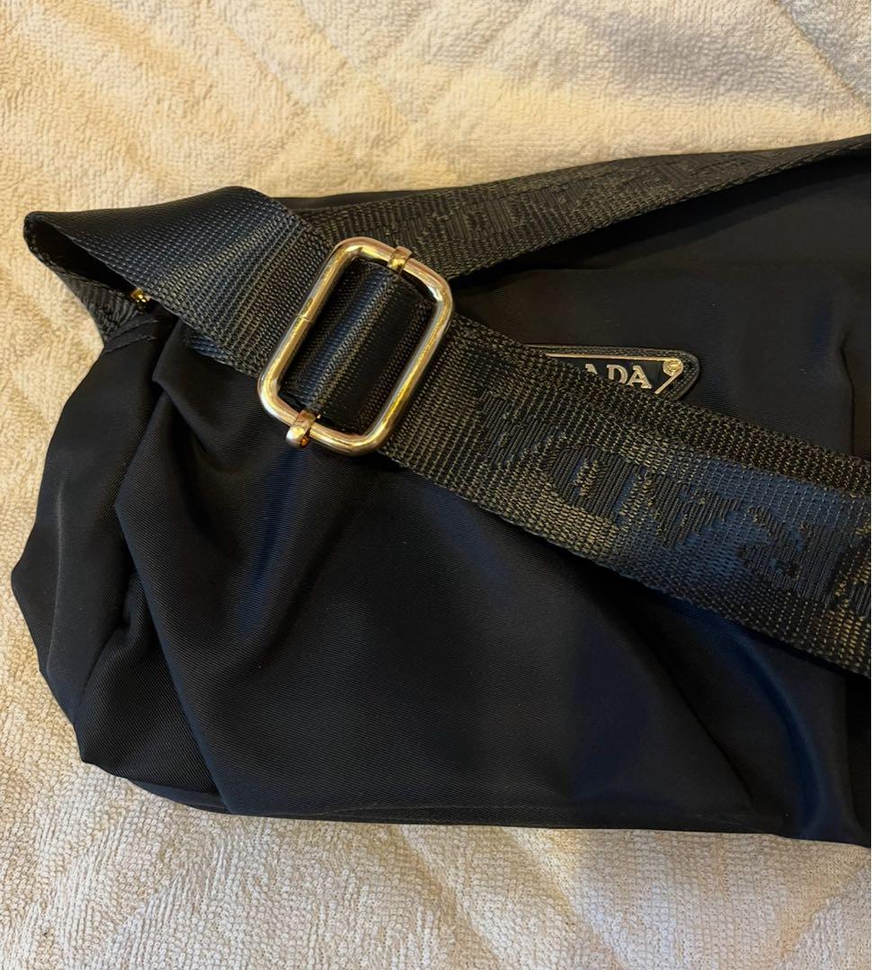 訳あり!! PRADAプラダ ノベルティ ミニショルダー バッグ ブラック 新品