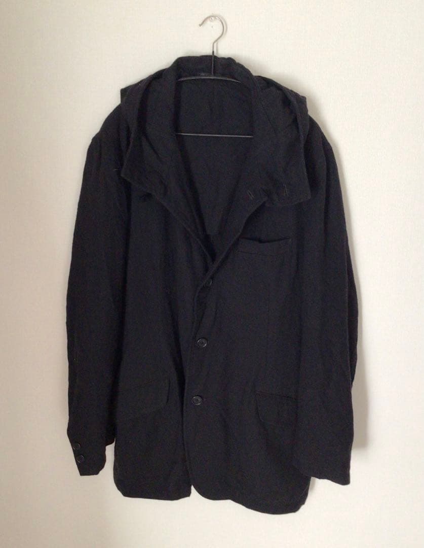 Yhoj Ymamoto pour homme 縮毛ウールジャケット