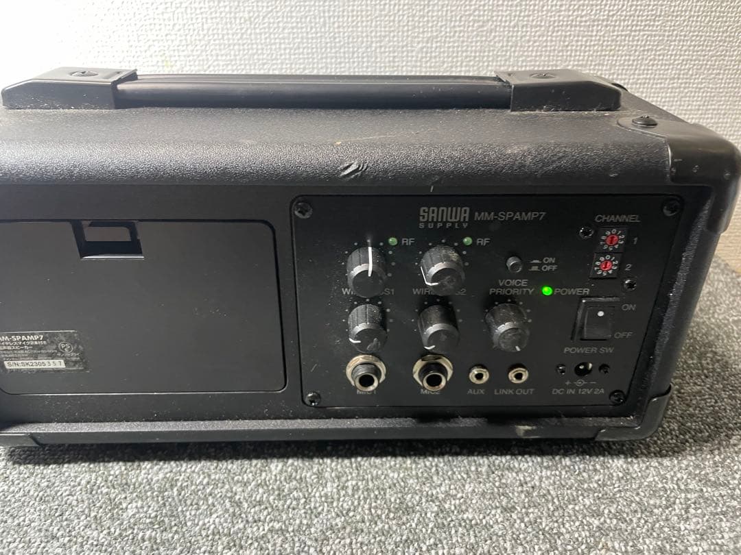 SANWA SUPPLY サンワサプライ 拡声器スピーカー MM-SPAMP7