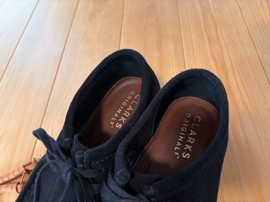 C*A様 【今だけ大幅値下げ！】 CLARKS Wallabee 黒　25.5