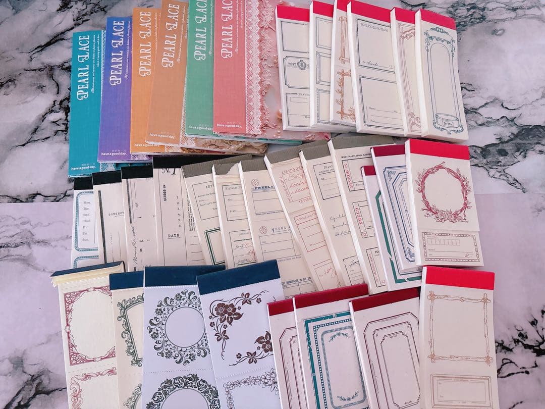 【80サイズ】コラージュ素材　紙もの　デザペ　まとめ売り②