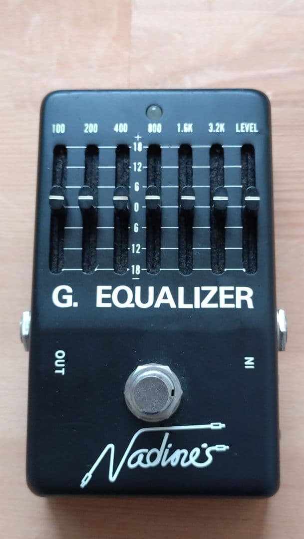 【動作確認済】Nadine's G. EQUALIZER ギターエフェクター
