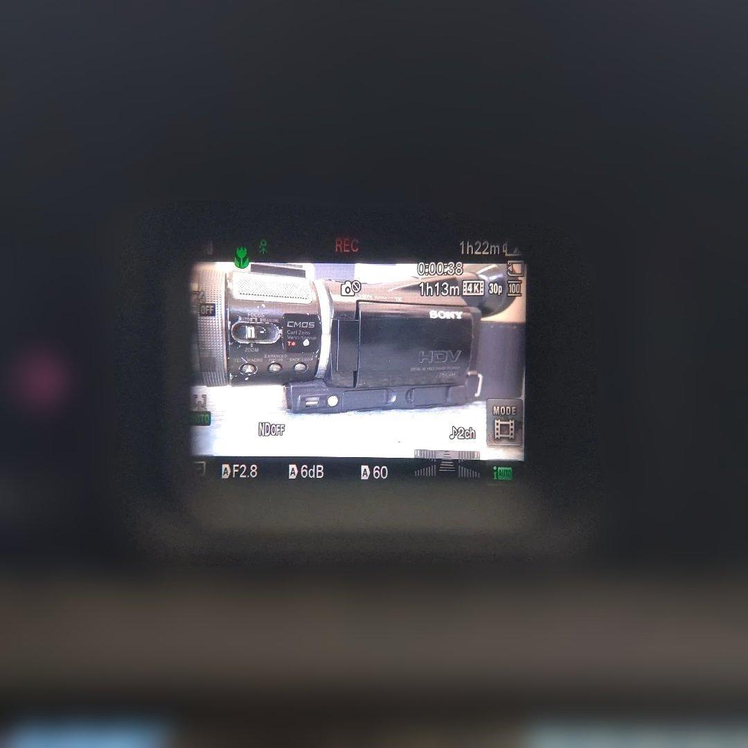 SONY FDR-AX100E NTSC仕様 4Kビデオカメラ