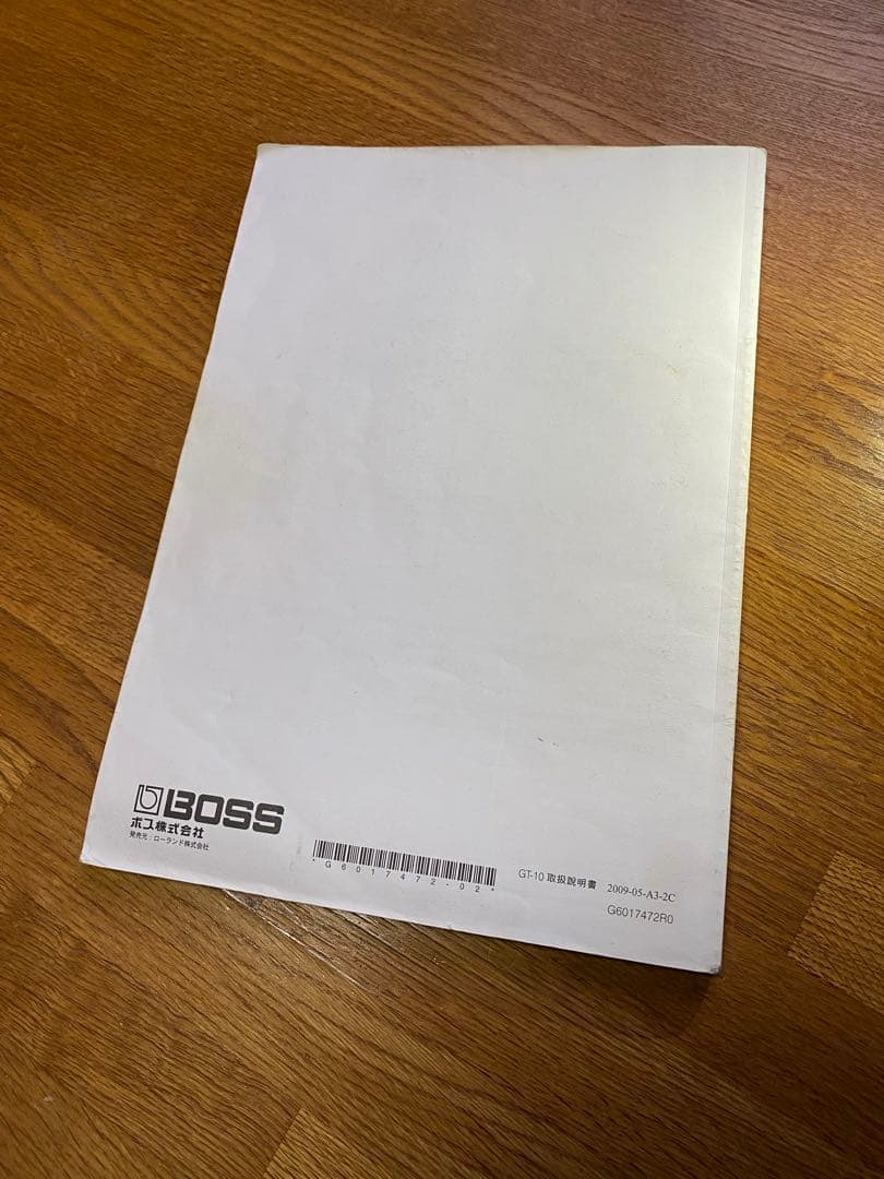 【美品】BOSS GT-10 ギターマルチエフェクター 箱/説明書付き