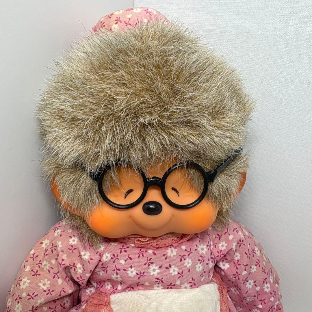 1980年 ビンテージ おばあさん モンチッチ monchhichi 0550