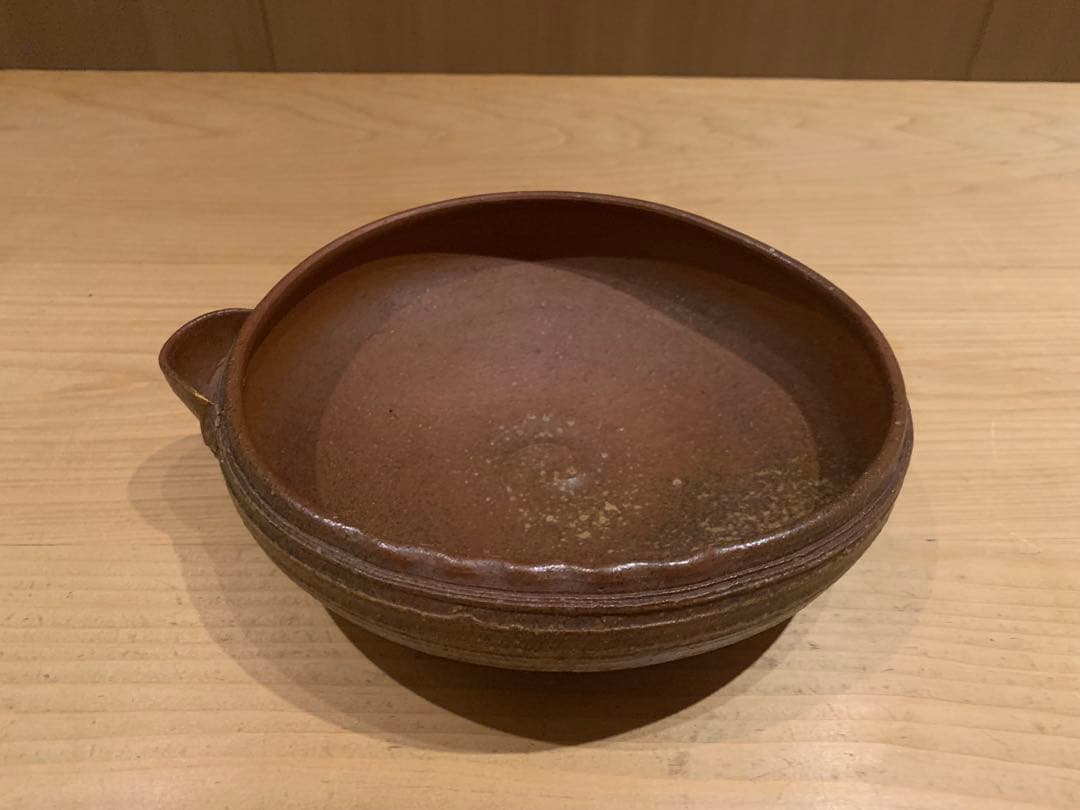 6代　粟生屋　東洸　南蛮片口　鉢