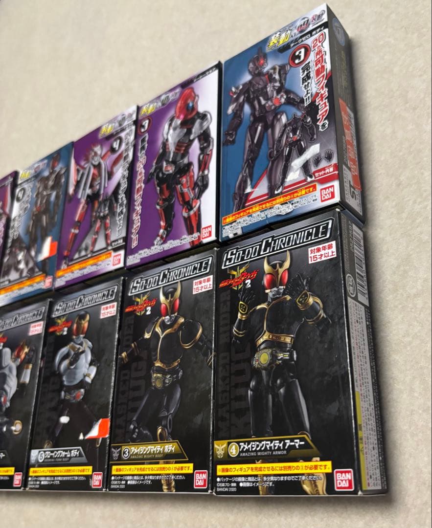 仮面ライダー　クウガ2 ゼロワン　未開封　12個セット