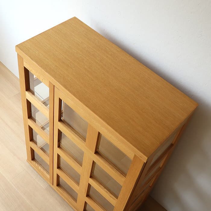 飛騨の家具 柏木工 飾り棚 オーク材 ギャラリーボード コレクションボード