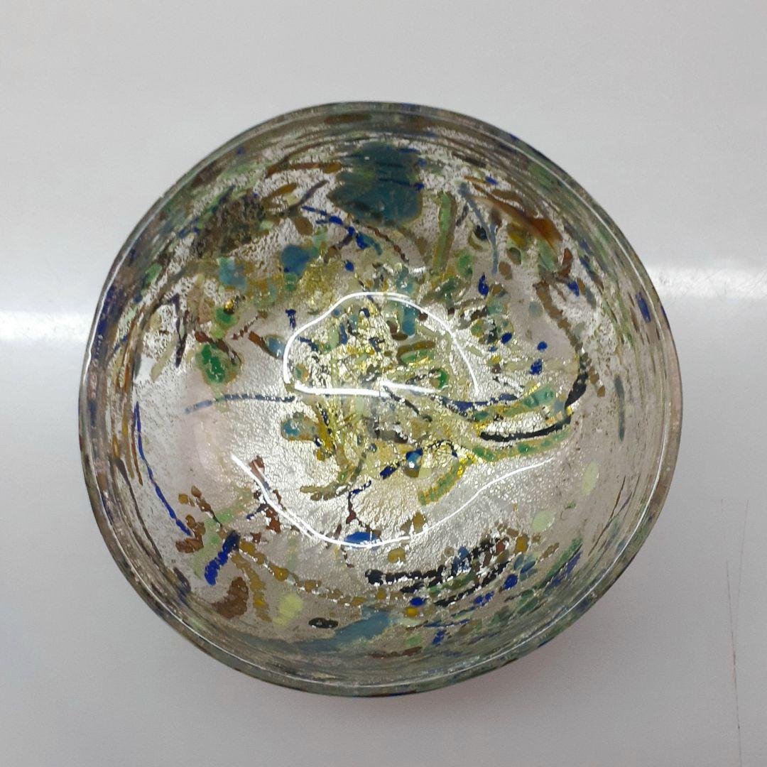 MURANO Sessantasei ムラノ 金彩 斑目模様 お碗 皿