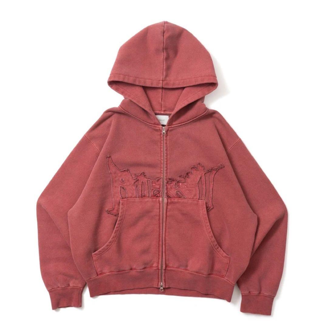 BlessU パーカー 赤