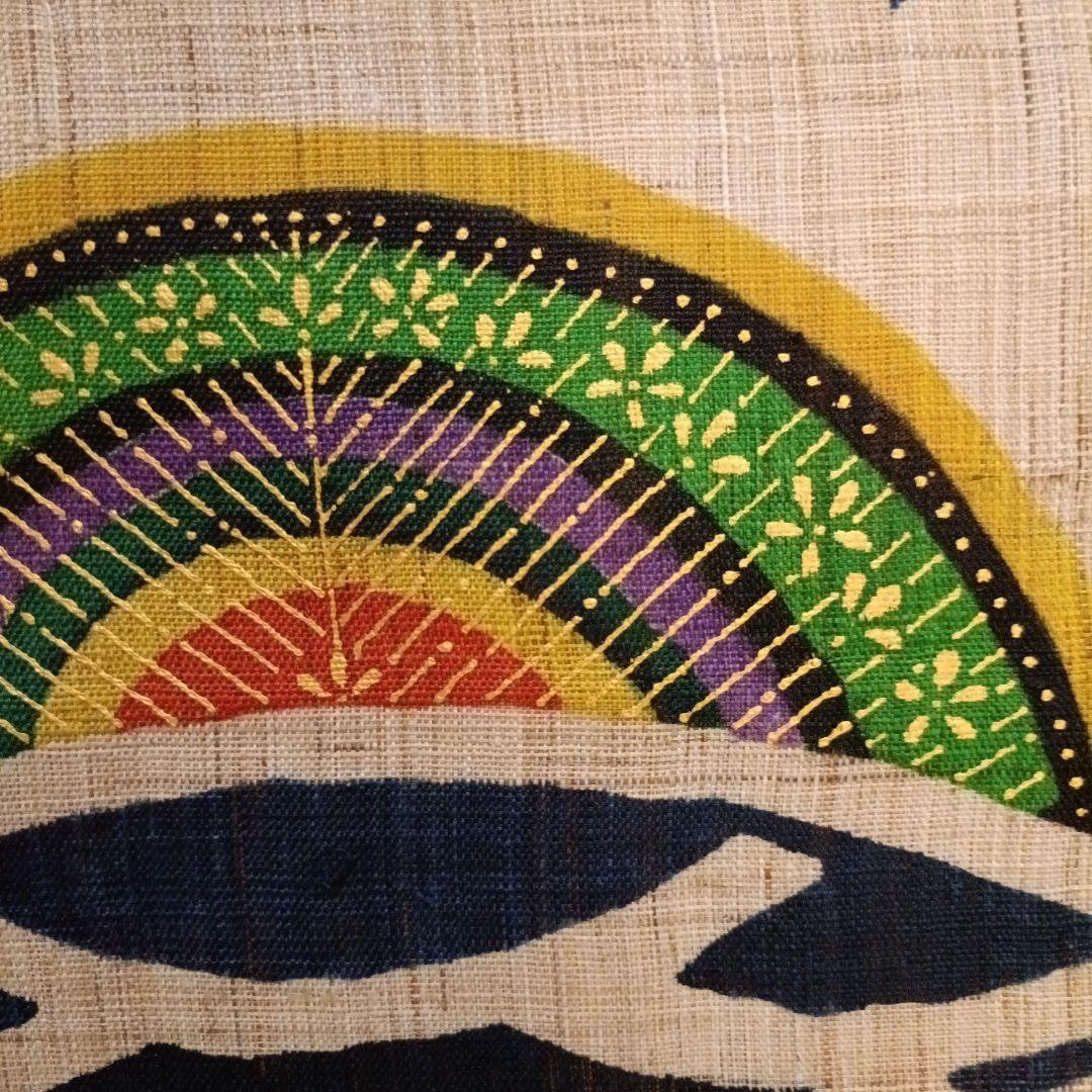 【新品未使用】田尾日出郎（たおひでお）「アトリエがらや」暖簾