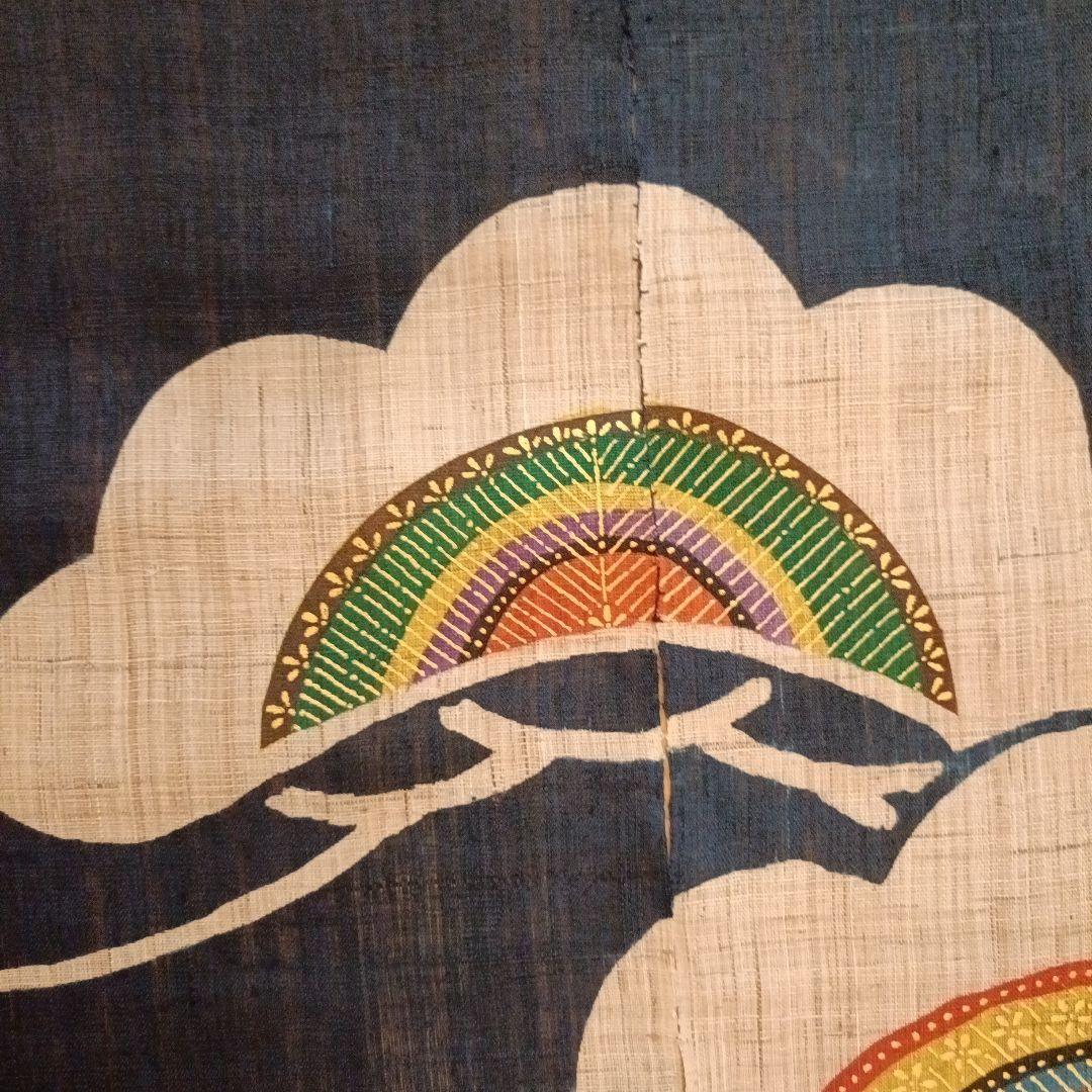 【新品未使用】田尾日出郎（たおひでお）「アトリエがらや」暖簾