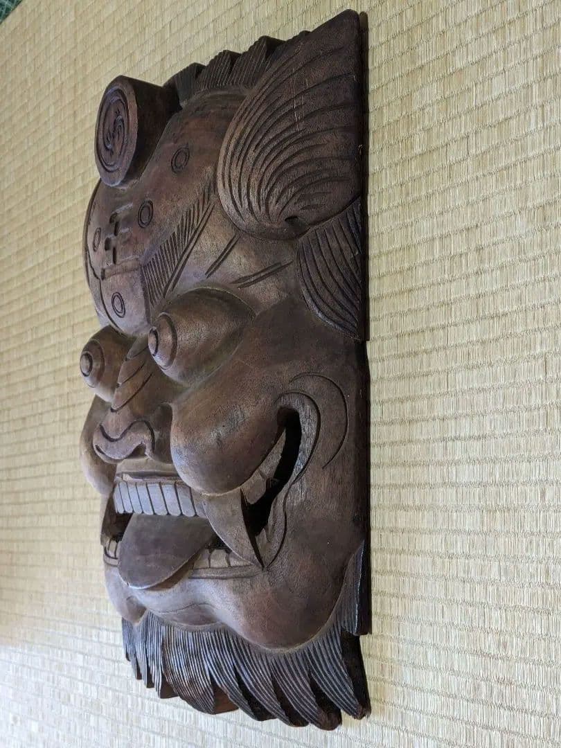 ♦閻魔大王 木彫時代物 地蔵菩薩の化身 開運 縁起物？寺社仏閣飾り 古美術骨董品