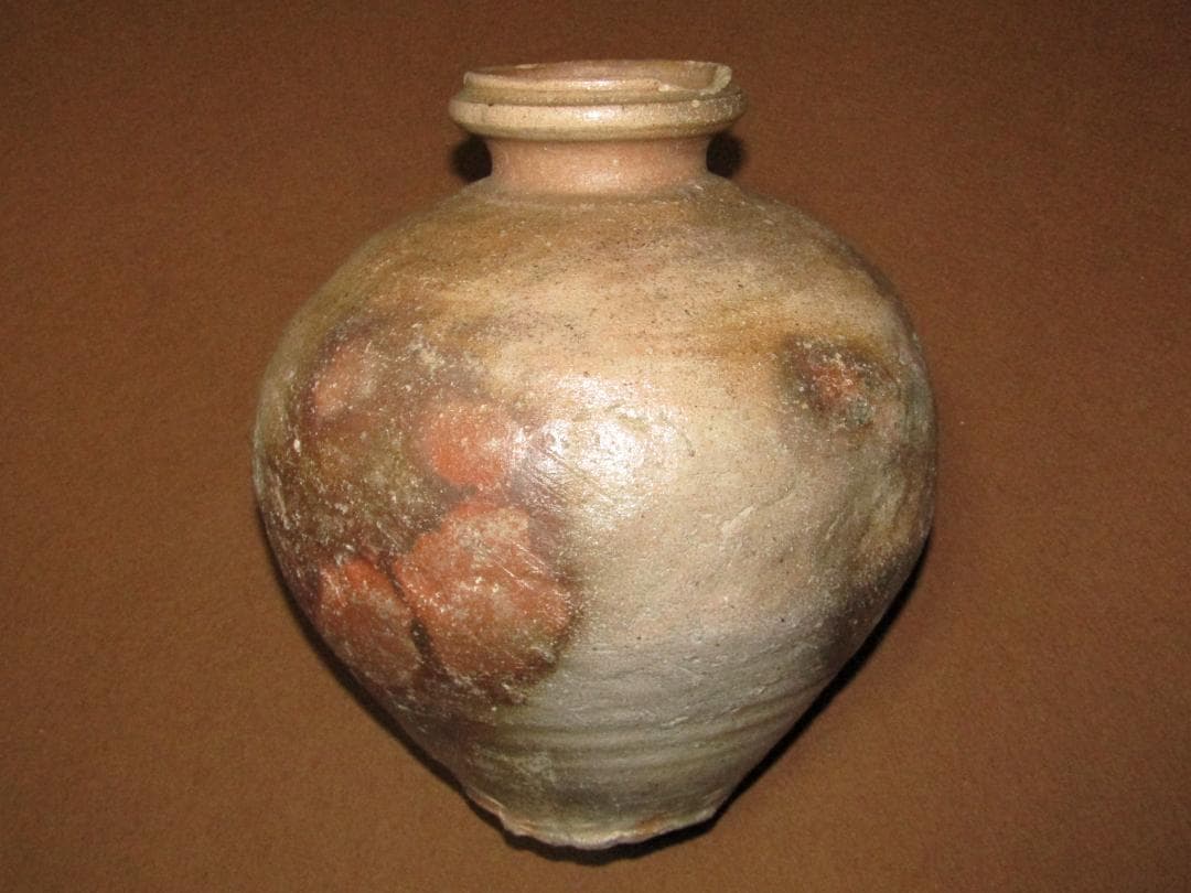 【古信楽　壺　２５cm　室町時代？？？】参考品？