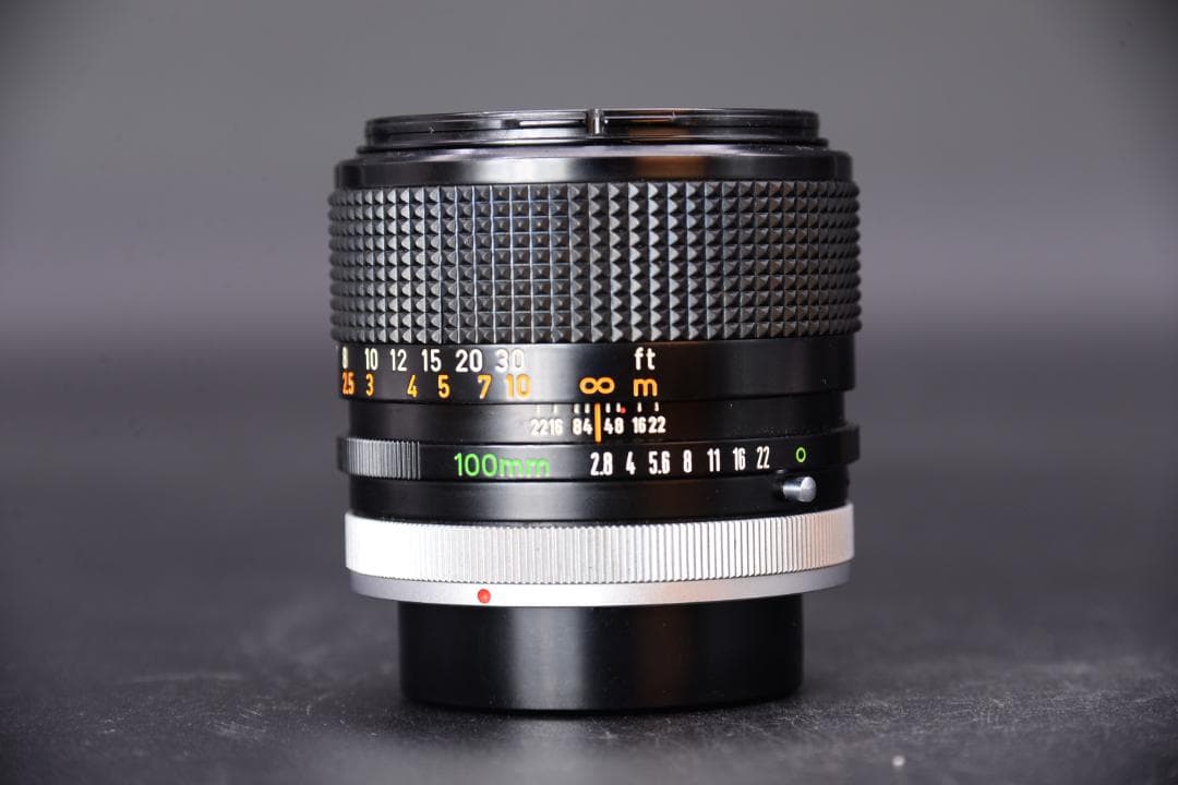 Canon キヤノン FD 100mm f2.8 S.S.C.