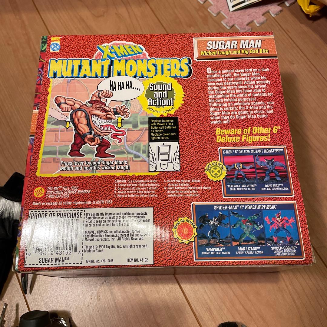 90年代　アメコミ　SUGAR MAN ミュータントモンスター フィギュアセット