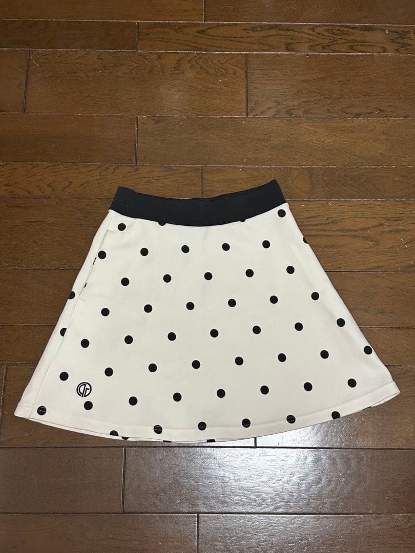 【ゆん】CPG ドット柄フレアスカート Sサイズ
