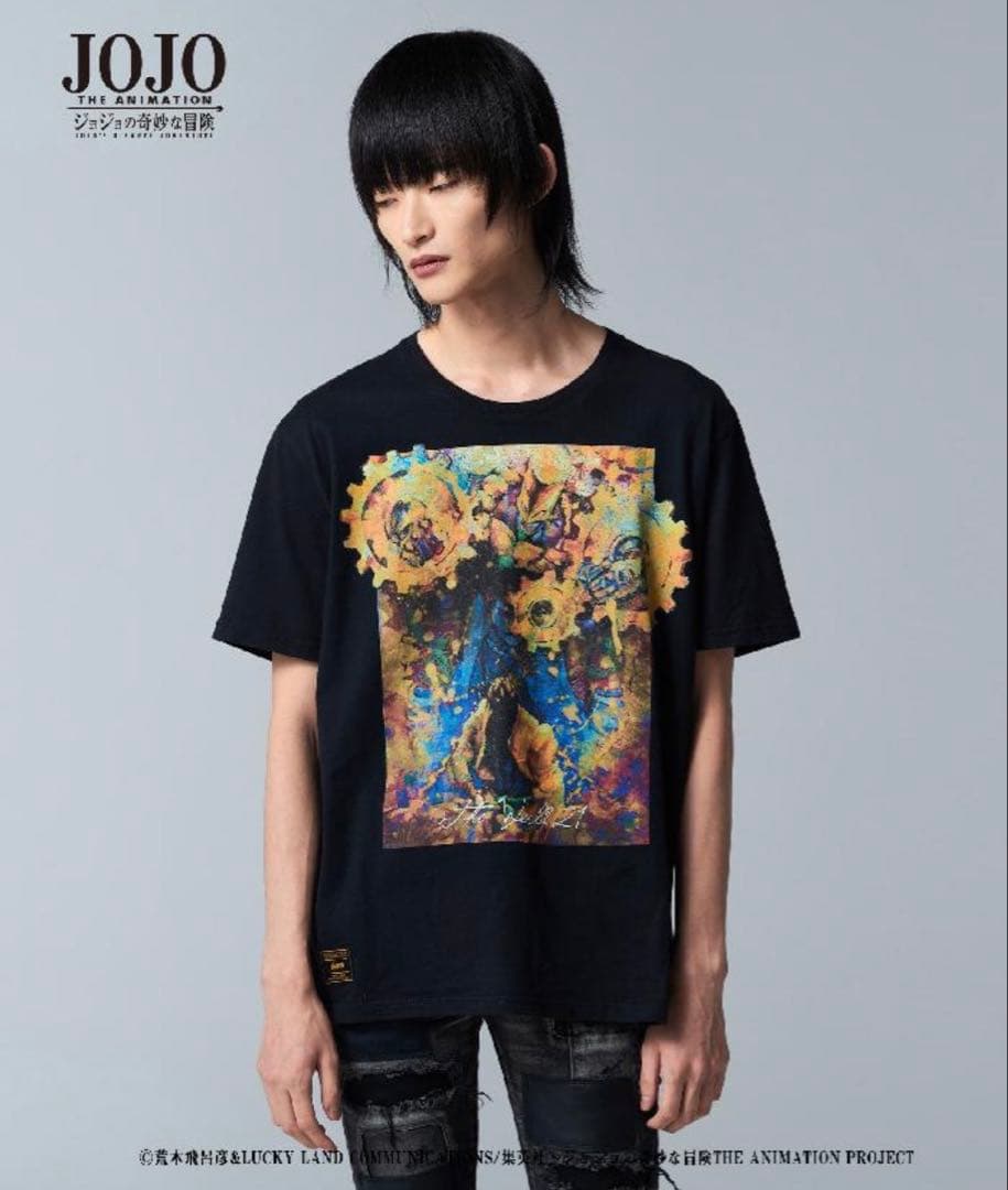 【新品】glamb・ジョジョ　ザ・ワールド T　The World T　Lサイズ