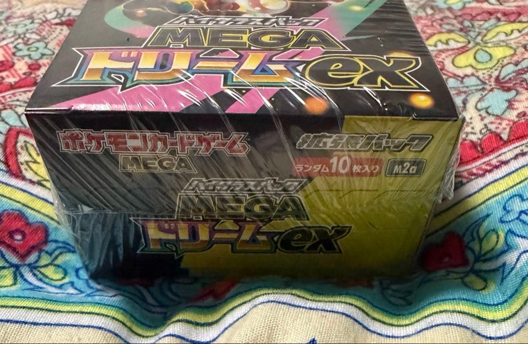 ポケモンカードゲーム MEGAドリームex 未開封BOX シュリンク付き